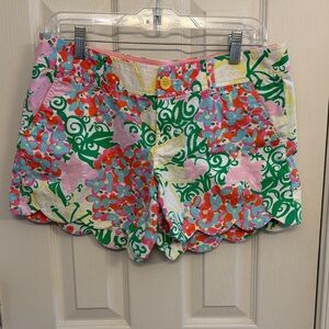 Lilly Pulitzer Colorful Floral Women's Shorts